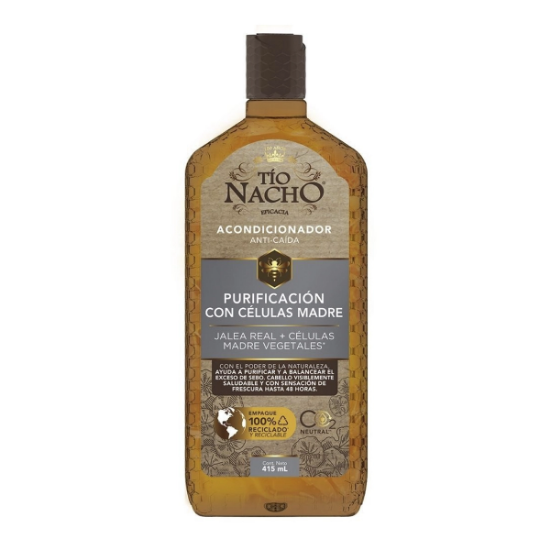 Imagen de TIO NACHO ANTICAIDA JALEA REAL CELULAS MADRE VEGETALES ACONDICIONADOR 415 ML