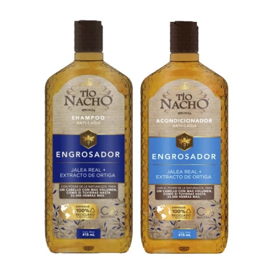Imagen de TIO NACHO ENGROSADOR SHAMPOO+ACONDICIONADOR 415 ML