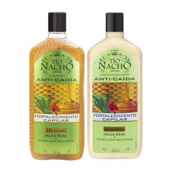 Imagen de TIO NACHO FORTIFICANTE CAPILAR SHAMPOO+ACONDICIONADOR 415 ML