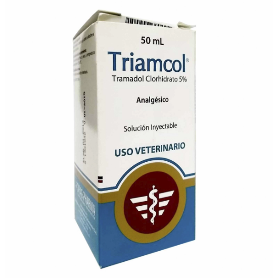 Imagen de TRIAMCOL 50 MG/1ML INY. FRASCO AMP 50ML (TRAMADOL)