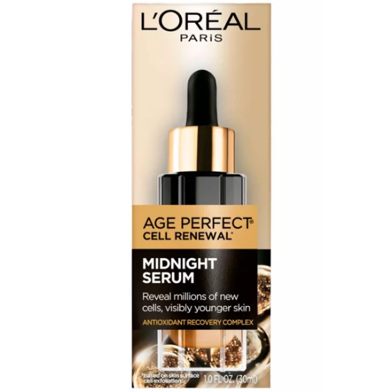Imagen de LOREAL SKIN CARE AGE PERFECT RENACIMIENTO CELULAR ANTIARRUGAS SERUM NOCTURNO 30ML