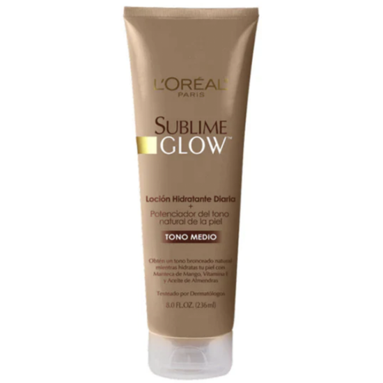 Imagen de LOREAL SUBLIME GLOW HIDRATACION DIARIA POTENCIA TONO NATURAL LOCION CORP.236ML