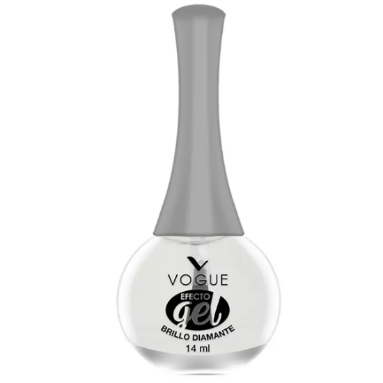 Imagen de VOGUE COLORISSIMO EFECTO GEL ESMALTE UÑAS BRILLO DIAMANTE 