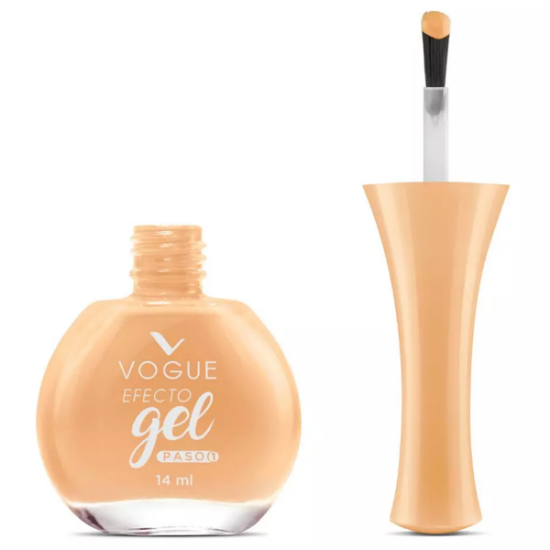 Imagen de VOGUE EFECTO GEL ESMALTE UÑAS AGRADECER 14 ML