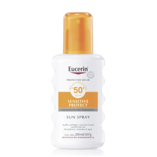 Imagen de Eucerin sun body SPF50+ sensitive protect spray x 200 ml