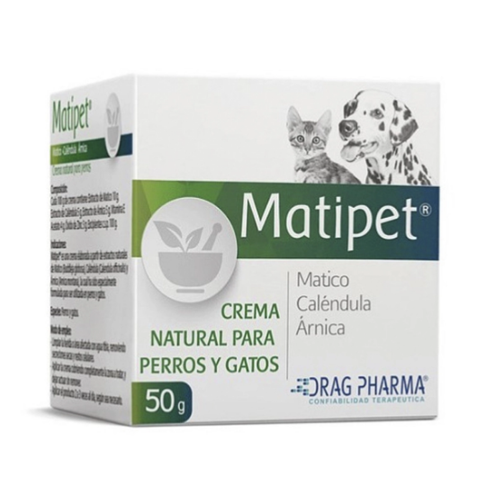 Imagen de MATIPET CREMA TOPICA 50 G.