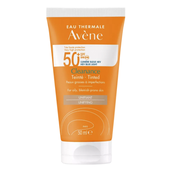 Imagen de Avene eau thermale cleanance SPF50+ proteccion solar muy alta pieles grasas c / imperfecciones x 50 ml