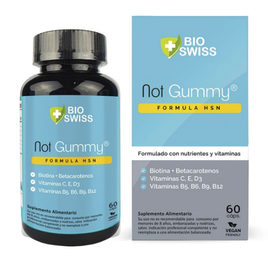 Imagen de Bio swiss not gummy x 60 cápsulas