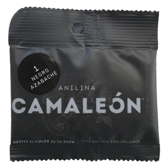 Imagen de Camaleon anilina N°1 negro azabache x 1 unidad
