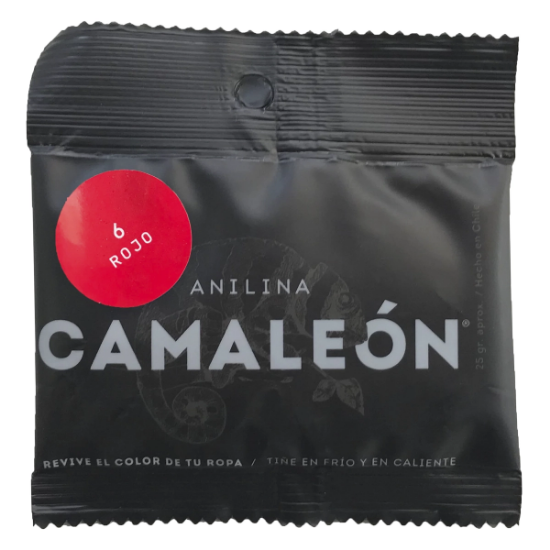 Imagen de Camaleon anilina N°6 rojo x 1 unidad