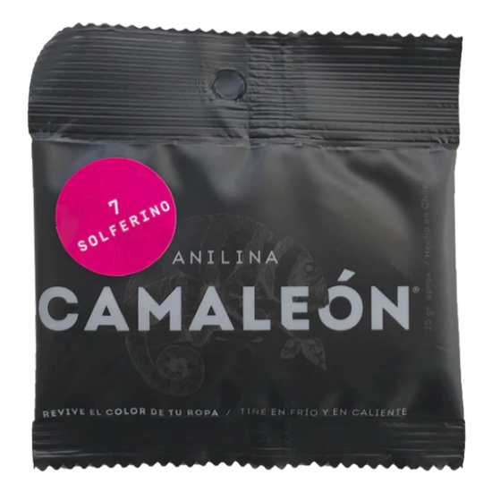 Imagen de Camaleon anilina N°7 solferino x 1 unidad