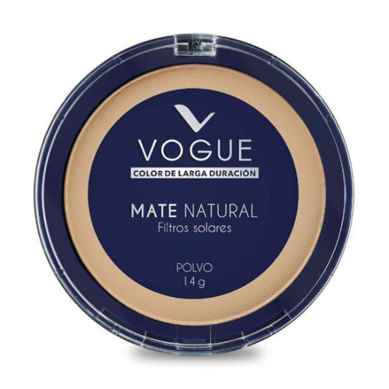 Imagen de LOREAL VOGUE COLOR LARGA DURACION MATE TROPICO FILTRO SOLAR POLVO COMPACTO 14 G.