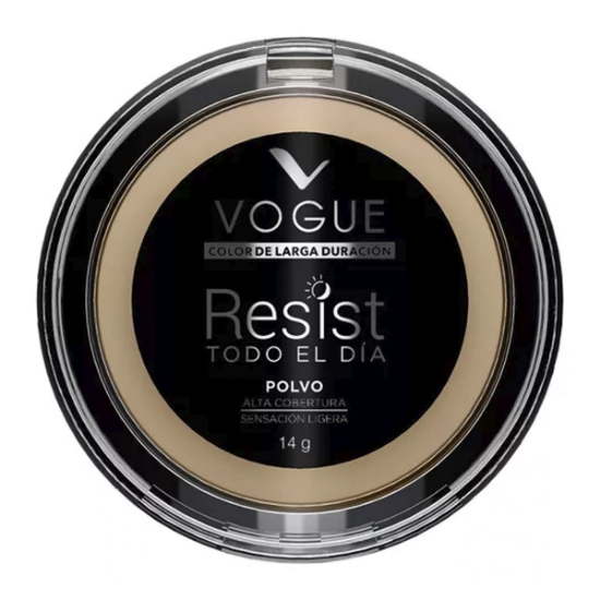 Imagen de LOREAL VOGUE RESIST LARGA DURACION COLOR BRONCE POLVO COMPACTO 14 G.