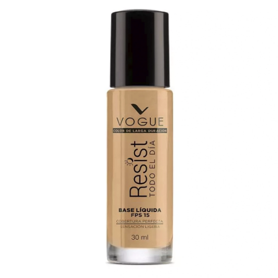 Imagen de LOREAL VOGUE RESIST TODO EL DIA FPS15 COLOR 26 MIEL BASE LIQUIDA 30 ML
