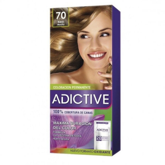 Imagen de Adictive 7 / 0 / 0 rubio medio x 40 g