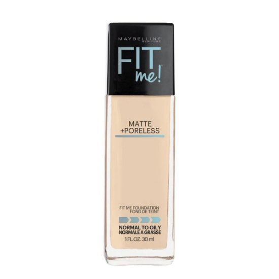 Imagen de MAYBELLINE FIT ME MATTE PORELESS #120 CLASSIC IVORY BASE MAQUILLAJE 30 ML