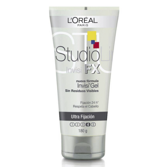 Imagen de STUDIO LINE FX ULTRA FIJACION PARA EL CABELLO SIN RESIDUOS GEL INVISIBLE 180 G.