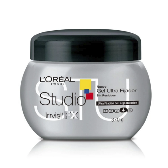 Imagen de STUDIO LINE FX ULTRA FIJACION PARA EL CABELLO SIN RESIDUOS GEL INVISIBLE 370 G.