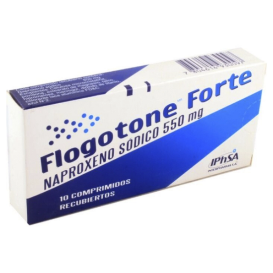 Imagen de Flogotone forte 550 mg x 10 comprimidos recubiertos