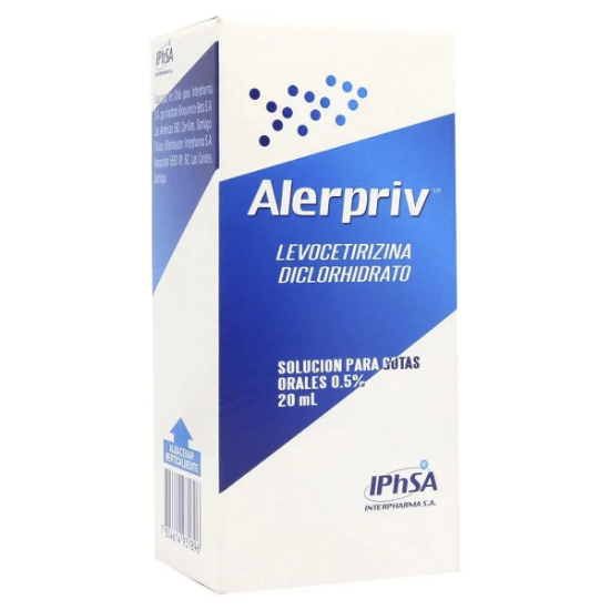 Imagen de Alerpriv 0,5 % solución gotas orales x 20 ml