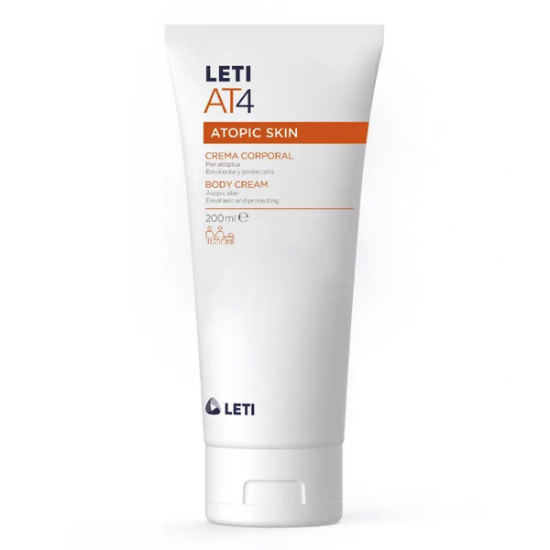 Imagen de LETI-AT4 EMOLIENTE Y PROTECTORA PIEL ATOPICA CREMA CORPORAL 200 ML