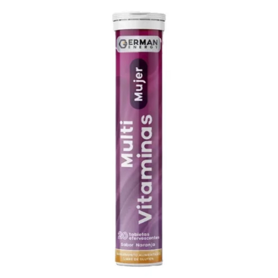 Imagen de MULTIVITAMINAS MUJER GERMAN ENERGY X20 TAB. EFERVECENTE