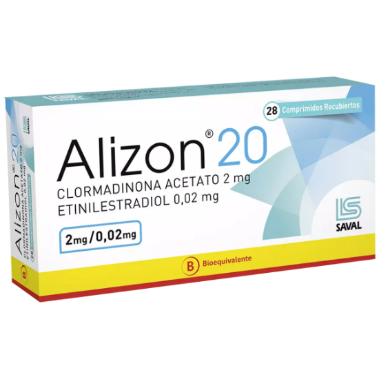 Imagen de Alizon 20 x 28 comprimidos recubiertos