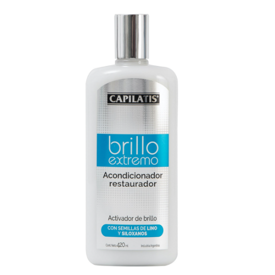 Imagen de Capilatis brillo extremo restaurador acondicionador x 420 ml