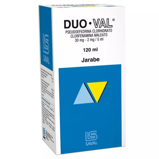 Imagen de Duoval jarabe x 120 ml