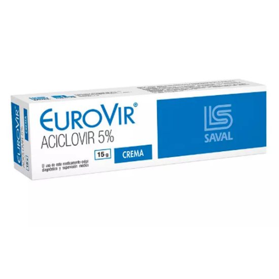 Imagen de Eurovir 5 % crema x 5 g
