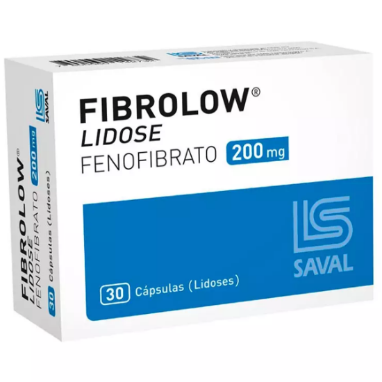 Imagen de Fibrolow lidose 200 mg x 30 cápsulas