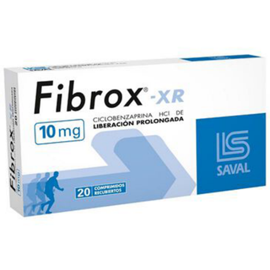 Imagen de Fibrox XR 10 mg x 20 comprimidos recubiertos