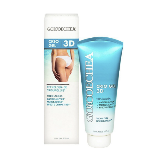 Imagen de GOICOECHEA CRIOGEL 3D CORPORAL TRIPLE ACCION 200 ML