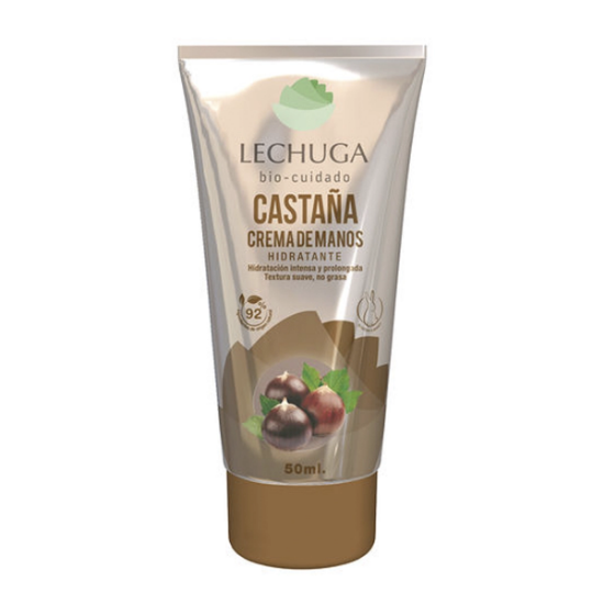 Imagen de LECHUGA BIO-CUIDADO HIDRATANTE CASTAÑA CREMA DE MANOS 50 ML