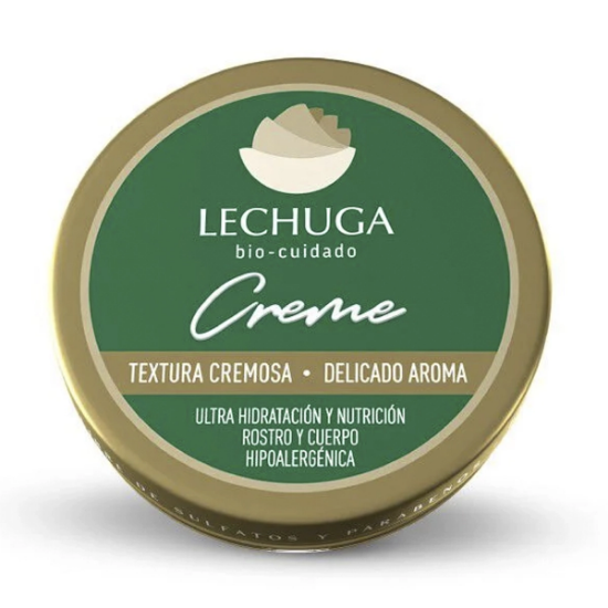 Imagen de LECHUGA BIO-CUIDADO ROSTRO Y CUERPO HIPOALERGENICA ULTRA HIDRATACION NUTRICION CREMA 60 ML