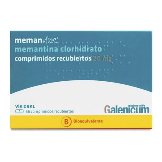 Imagen de MEMANVITAE 20 MG X 56 COMPRIMIDOS BUCODISPERSABLES