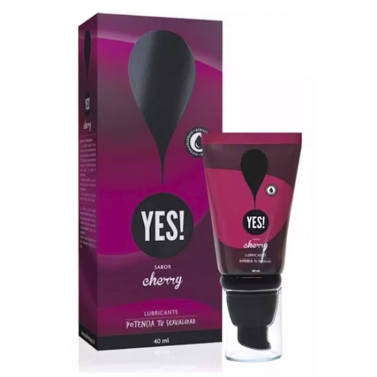 Imagen de YES! GEL LUBRICANTE ESTIMULANTE SEXUAL CHERRY 40 ML