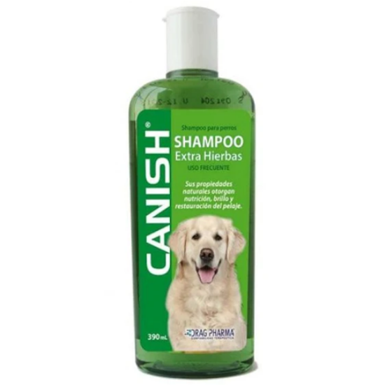 Imagen de Canish extracto hierbas shampoo x 390 ml