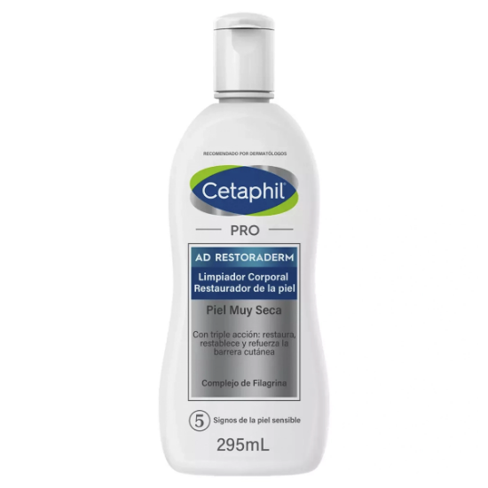 Imagen de Cetaphil restoraderm restaurador de la piel loción limpiador corporal x 295 ml