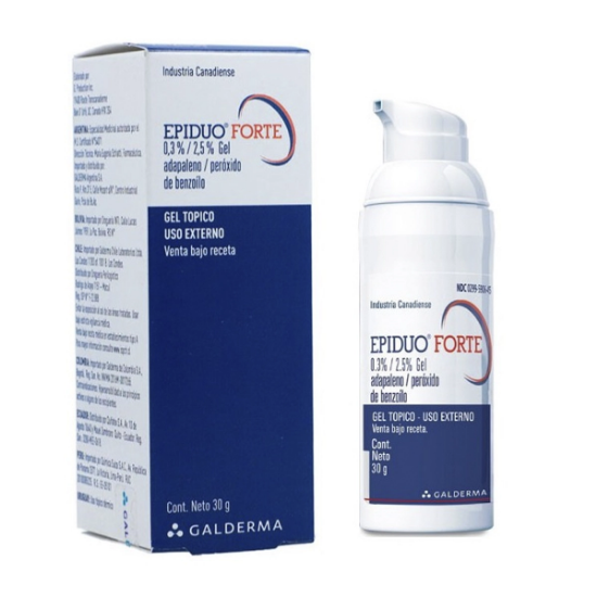 Imagen de Epiduo forte 0,3 % / 2,5 % gel tópico x 30 g