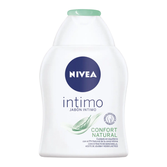 Imagen de NIVEA INTIMATE JABON LIQUIDO INTIMO NATURAL C/EXTRACTO DE MANZANILLA 250 ML