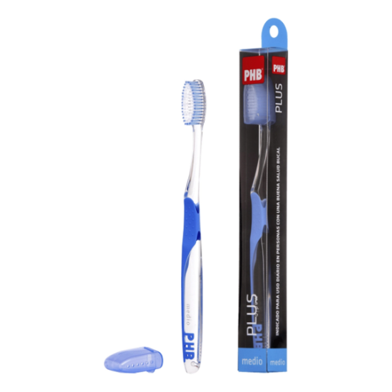 Imagen de PHB PLUS MEDIO CEPILLO DENTAL CAJA PET