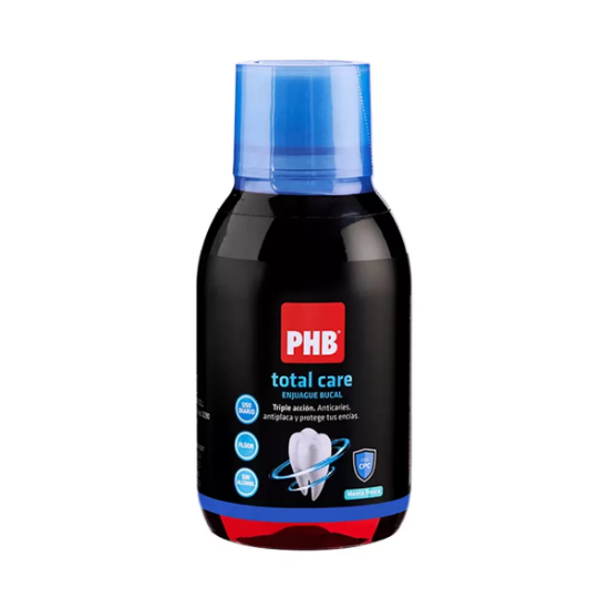 Imagen de PHB TOTAL CARE TRIPLE ACCION MENTA FRESCA ENJUAGUE BUCAL 200 ML
