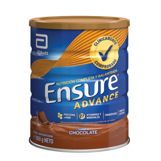 Imagen de Ensure advance chocolate x 850 g