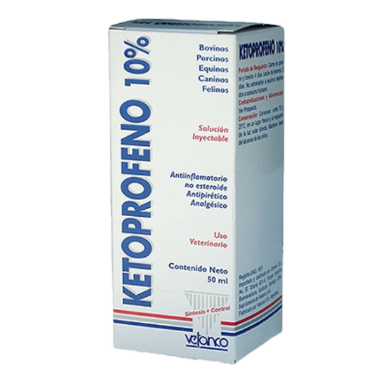 Imagen de KETOPROFENO 10% INYECTABLE FRASCO 50 ML