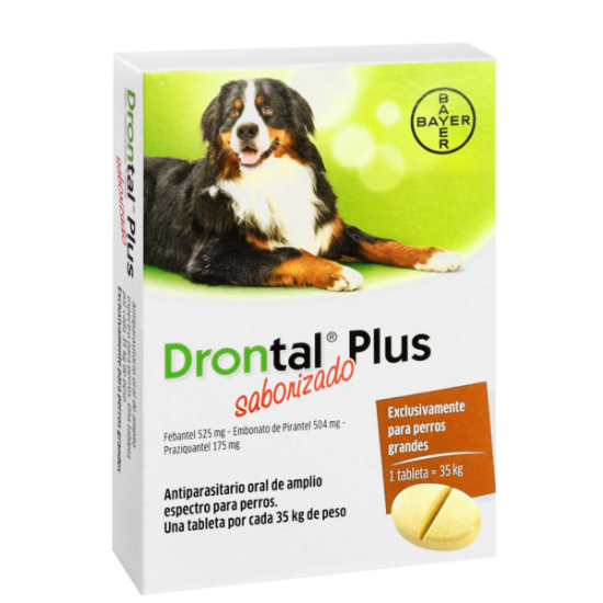 Imagen de Drontal plus perros 35 kg x 20 comprimidos