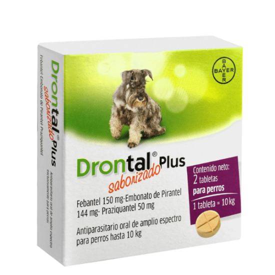 Imagen de Drontal plus perros 10 kg x 48 comprimidos