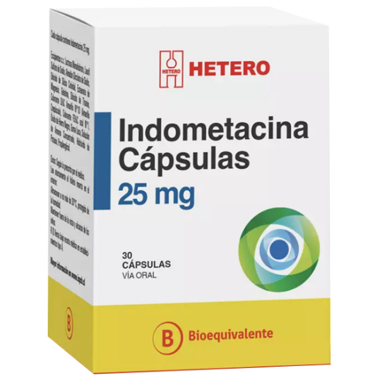 Imagen de INDOMETACINA BE 25 MG X 30 COMP