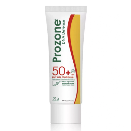 Imagen de PROZONE DNA-DEFENSE SPF50+ MUY ALTA PROTECCION AMPLIO ESPECTRO UVB-UVA 50 G.