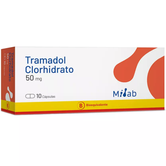 Imagen de TRAMADOL HCL [BE] 50 MG 10 CAPSULAS 